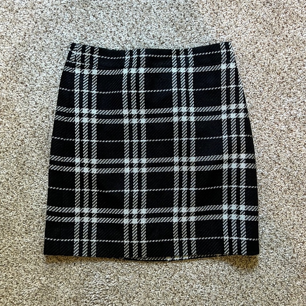Jcrew plaid skirt
